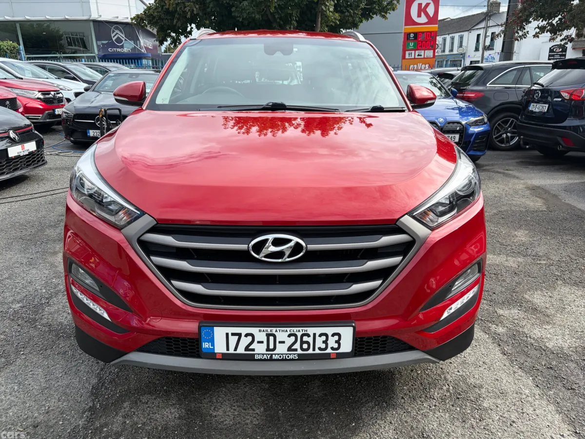 Hyundai Tucson SUV, Diesel, 2017, Red