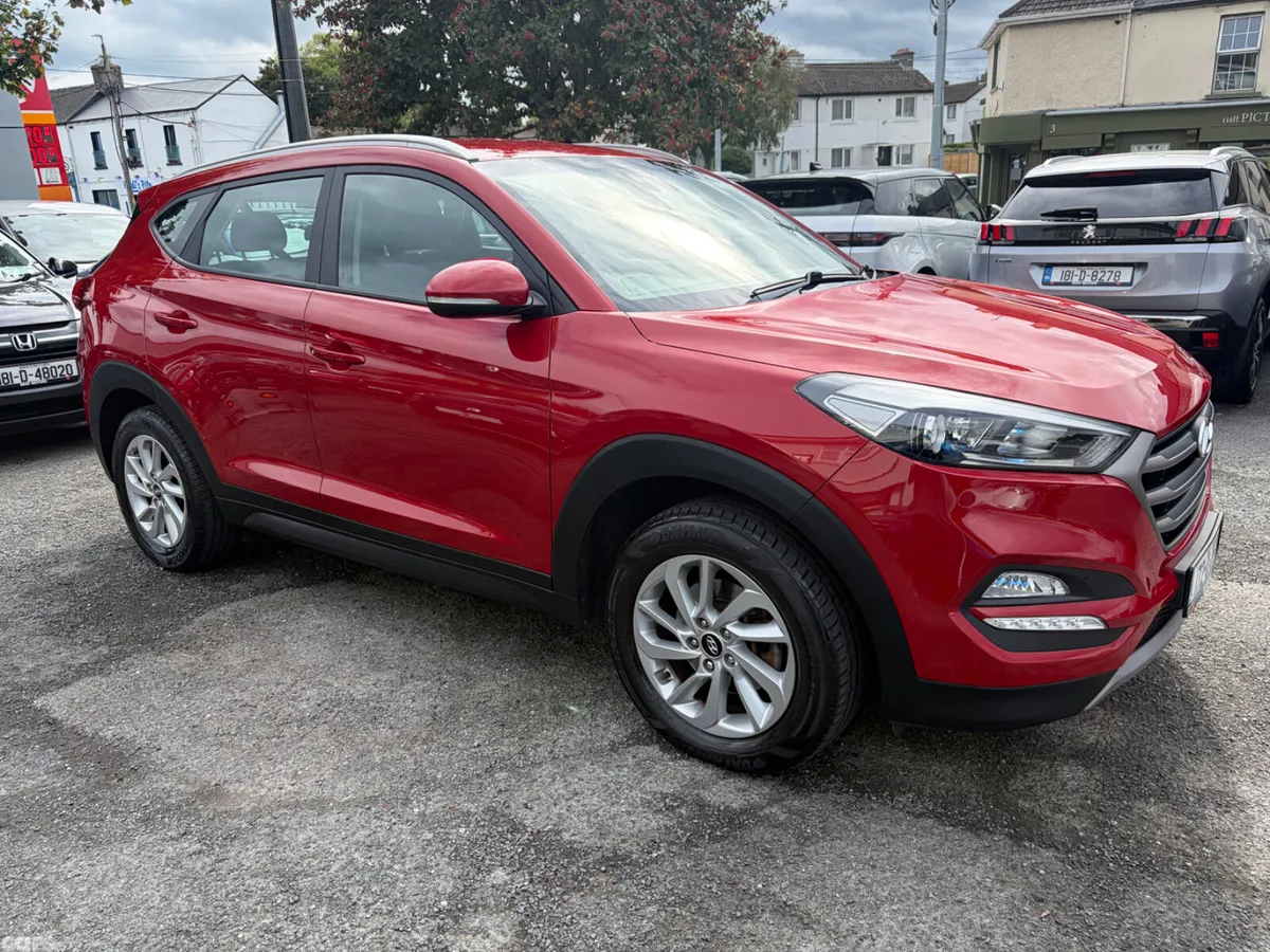 Hyundai Tucson SUV, Diesel, 2017, Red