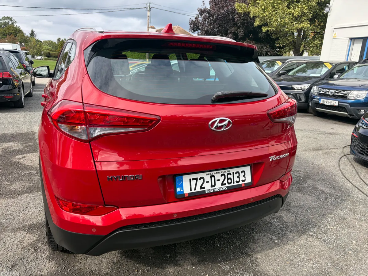 Hyundai Tucson SUV, Diesel, 2017, Red