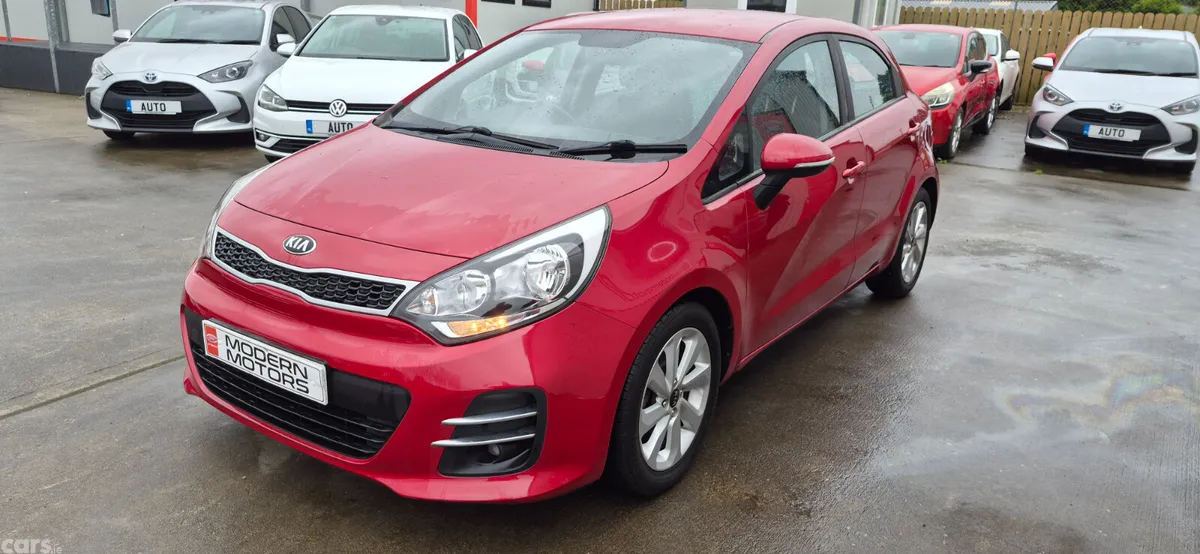 Kia Rio Hatchback, Petrol, 2016, Red