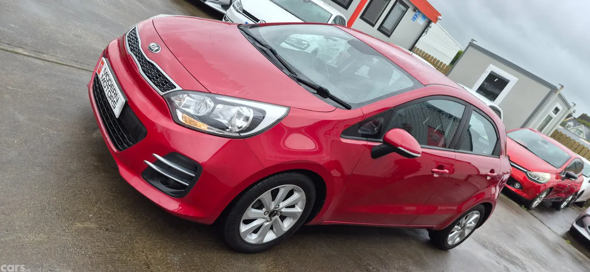 Kia Rio Hatchback, Petrol, 2016, Red