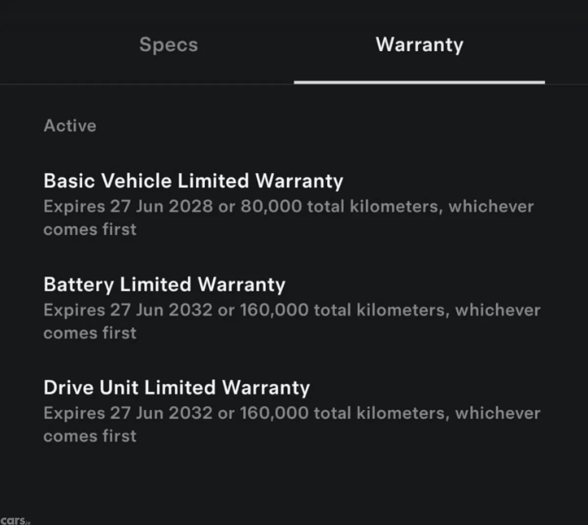 Tesla Model 3 Saloon, Electric, 2024, Black