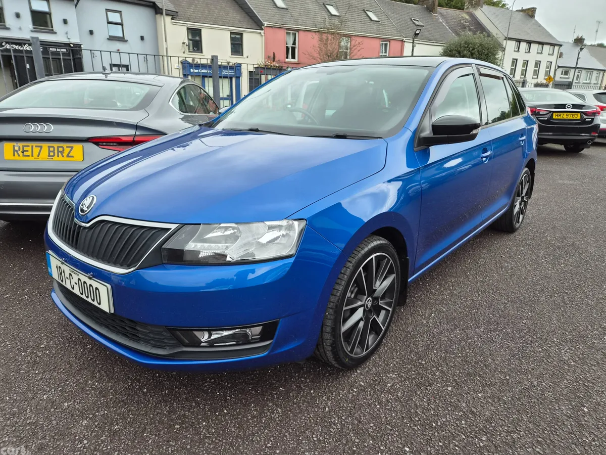 Skoda Rapid Hatchback, Petrol, 2018, Blue