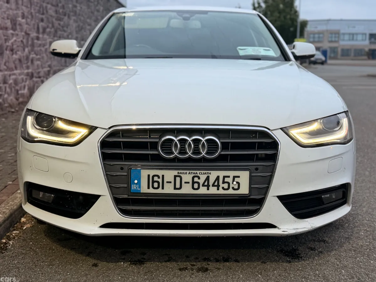 Audi A4 Saloon, Petrol, 2016, White
