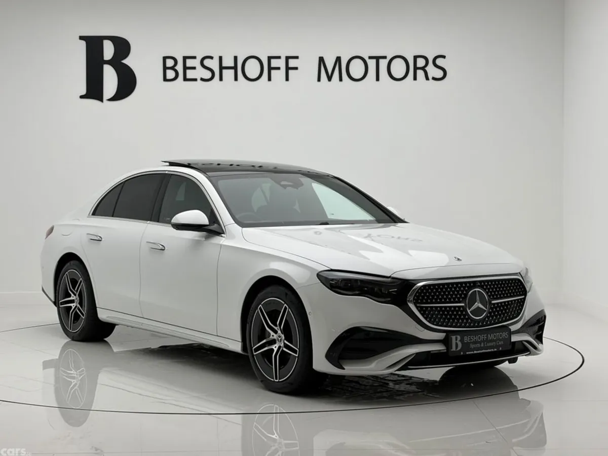 Mercedes-Benz E-Class Saloon, Petrol Plug-in Hybrid, 2025, White