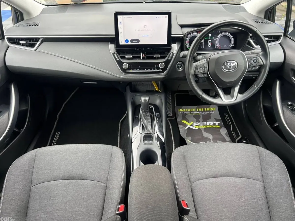 Toyota Corolla Saloon, Petrol Hybrid, 2023, Black