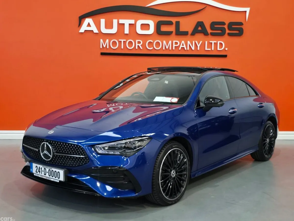 Mercedes-Benz CLA Coupe, Petrol Hybrid, 2024, Blue