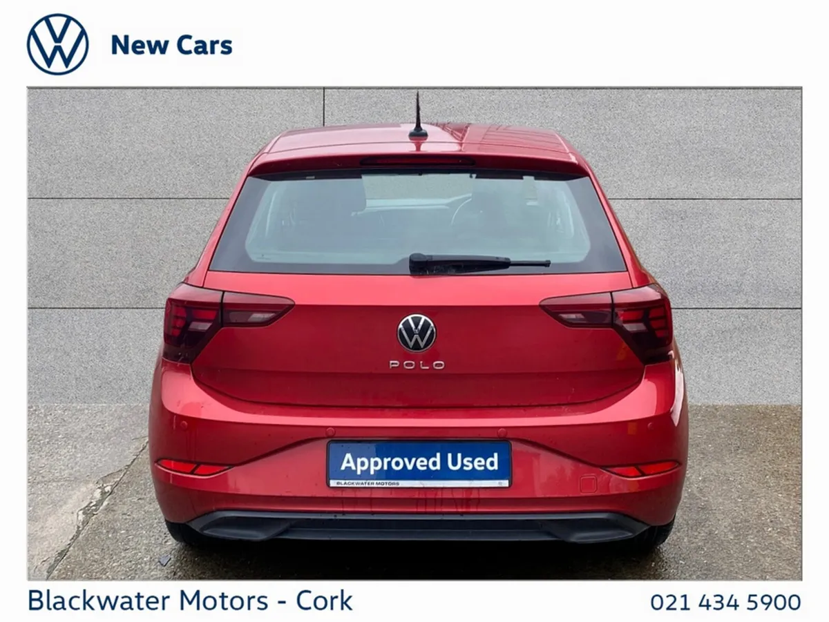 Volkswagen Polo Hatchback, Petrol, 2022, Red