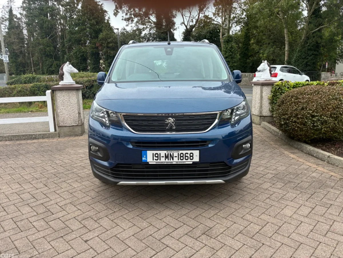 Peugeot Rifter MPV, Petrol, 2019, Blue