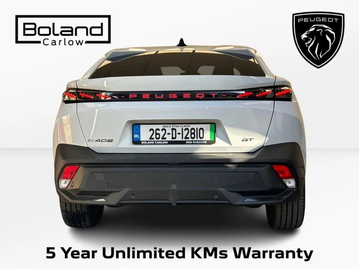 Peugeot 408 Hatchback, Electric, 2026, White