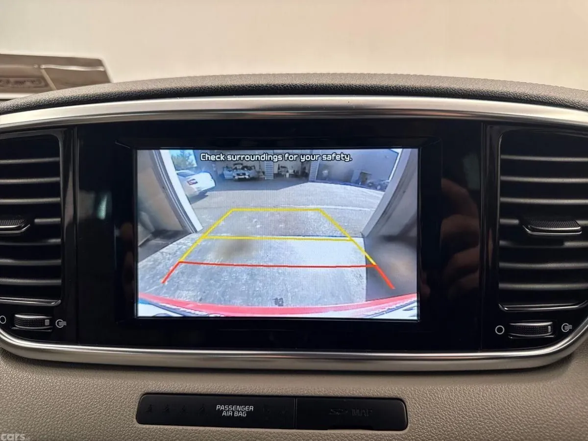 Kia Sportage SUV, Diesel Hybrid, 2020, Red