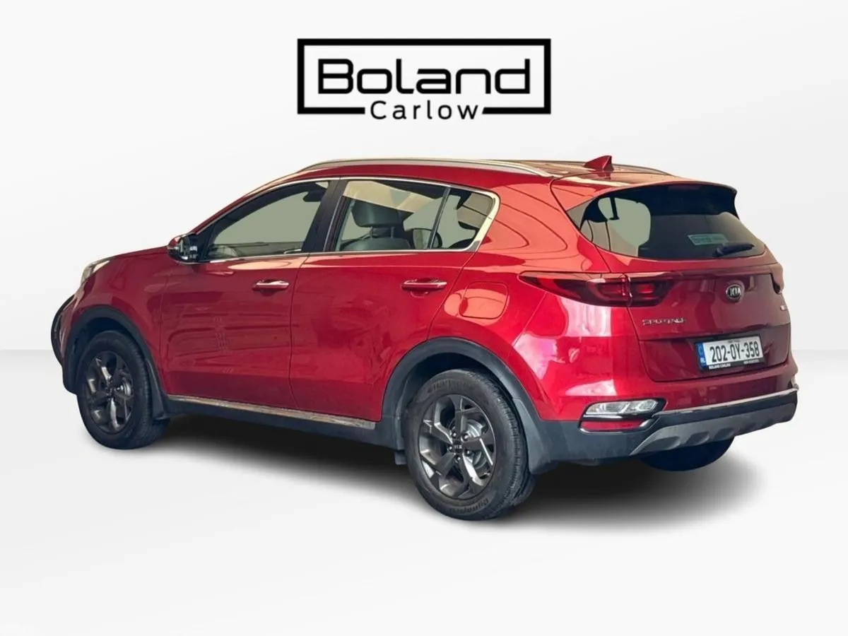 Kia Sportage SUV, Diesel Hybrid, 2020, Red