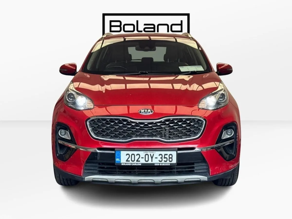 Kia Sportage SUV, Diesel Hybrid, 2020, Red