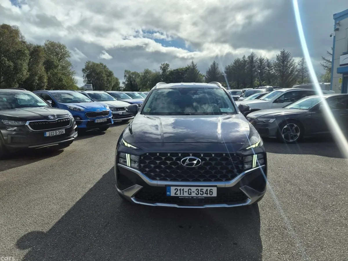 Hyundai Santa Fe Estate, Petrol Plug-in Hybrid, 2021, Blue