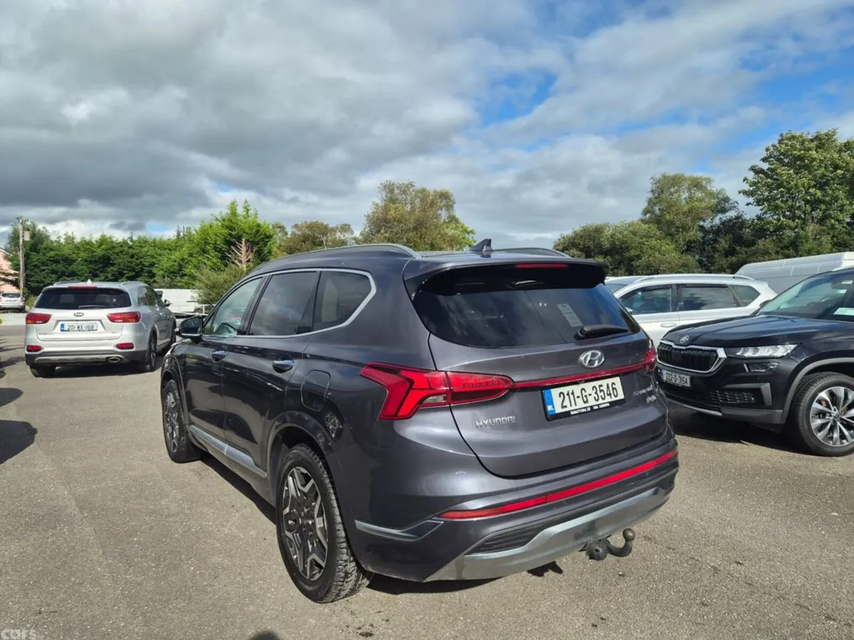 Hyundai Santa Fe Estate, Petrol Plug-in Hybrid, 2021, Blue