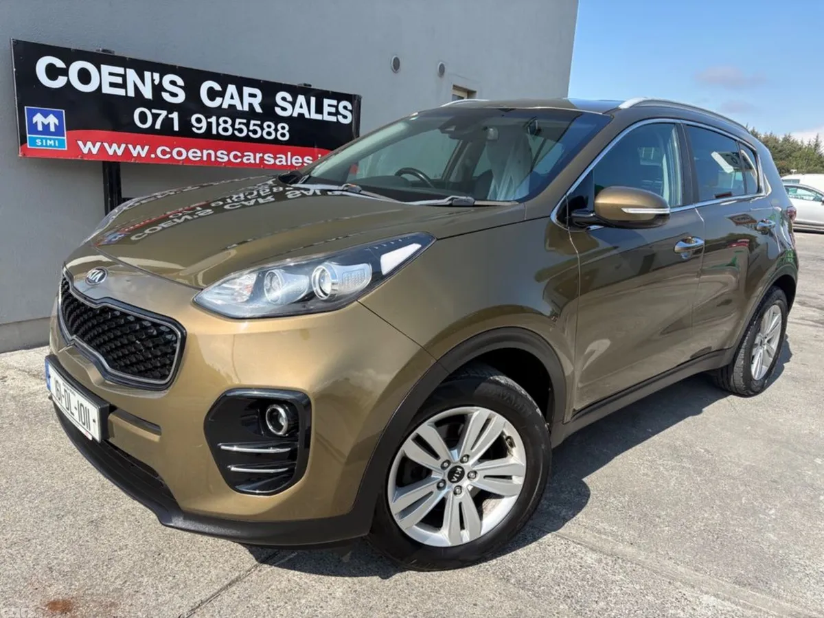 Kia Sportage MPV, Diesel, 2016, Green