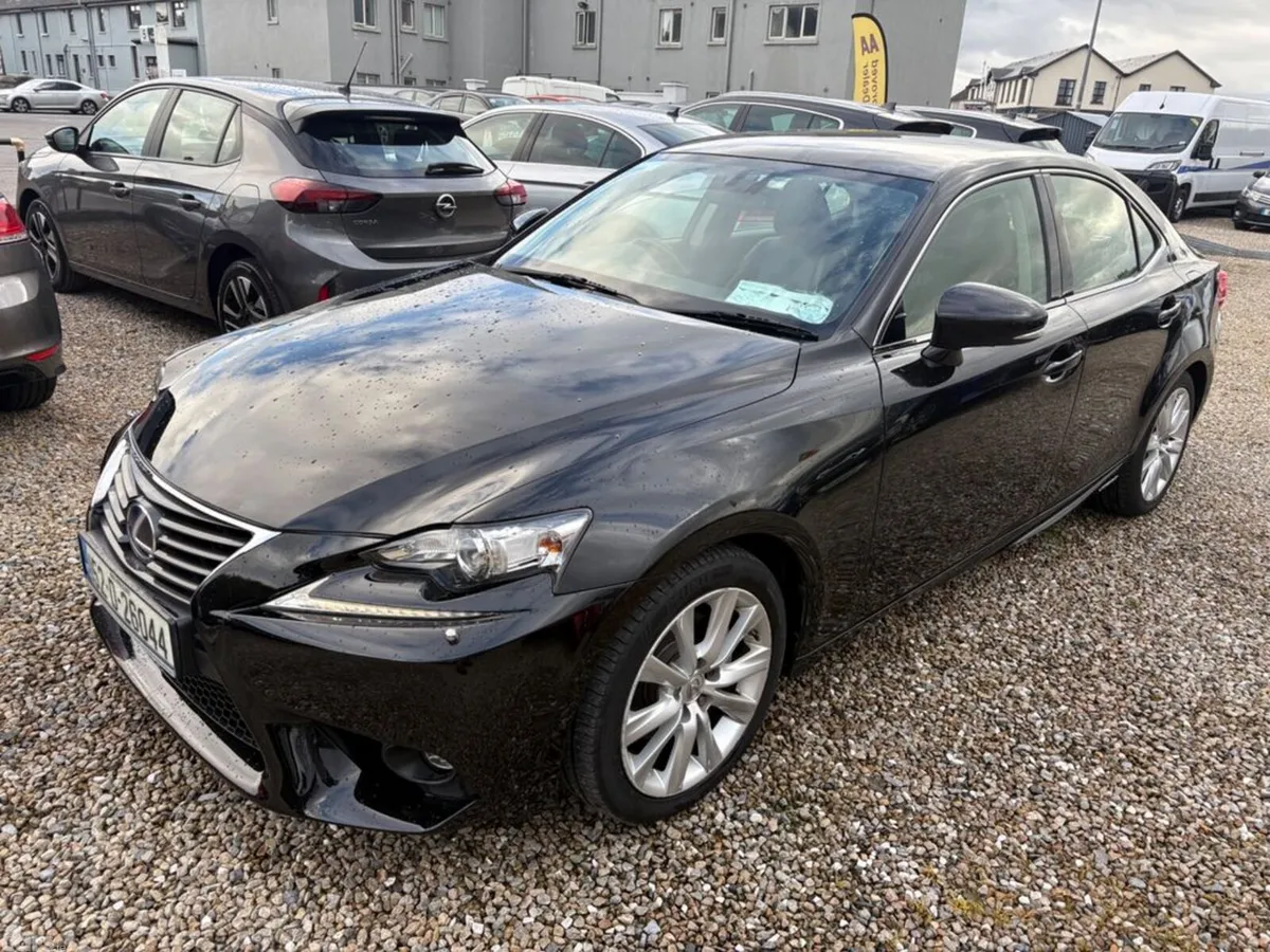 Lexus IS Saloon, Petrol Hybrid, 2015, Black