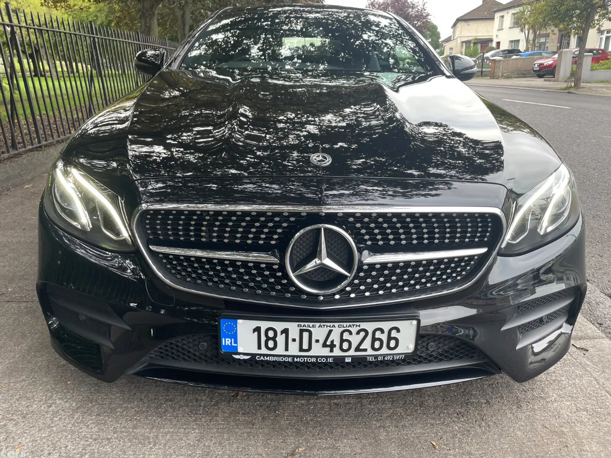 Mercedes-Benz E-Class Coupe, Diesel, 2018, Black