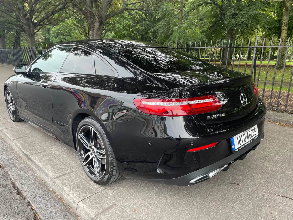 Mercedes-Benz E-Class Coupe, Diesel, 2018, Black
