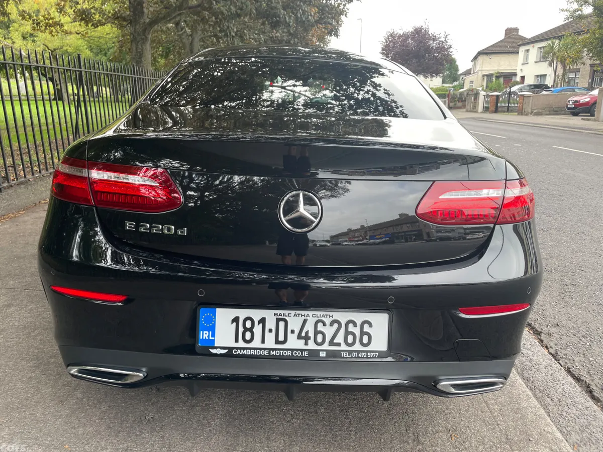 Mercedes-Benz E-Class Coupe, Diesel, 2018, Black