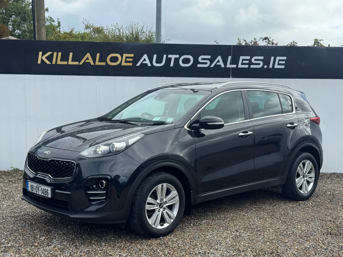 Kia Sportage SUV, Diesel, 2016, Black