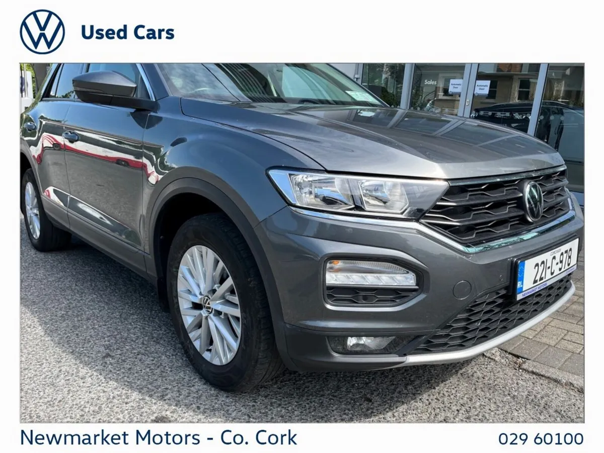 Volkswagen T-Roc SUV, Petrol, 2022, Grey