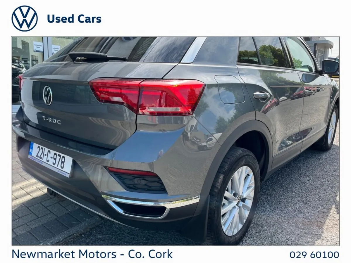 Volkswagen T-Roc SUV, Petrol, 2022, Grey