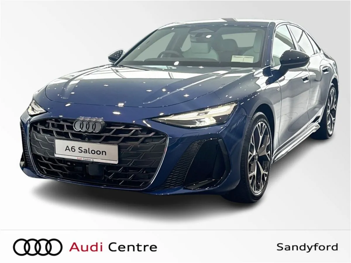Audi A6 Saloon, Petrol Plug-in Hybrid, 2026, Blue