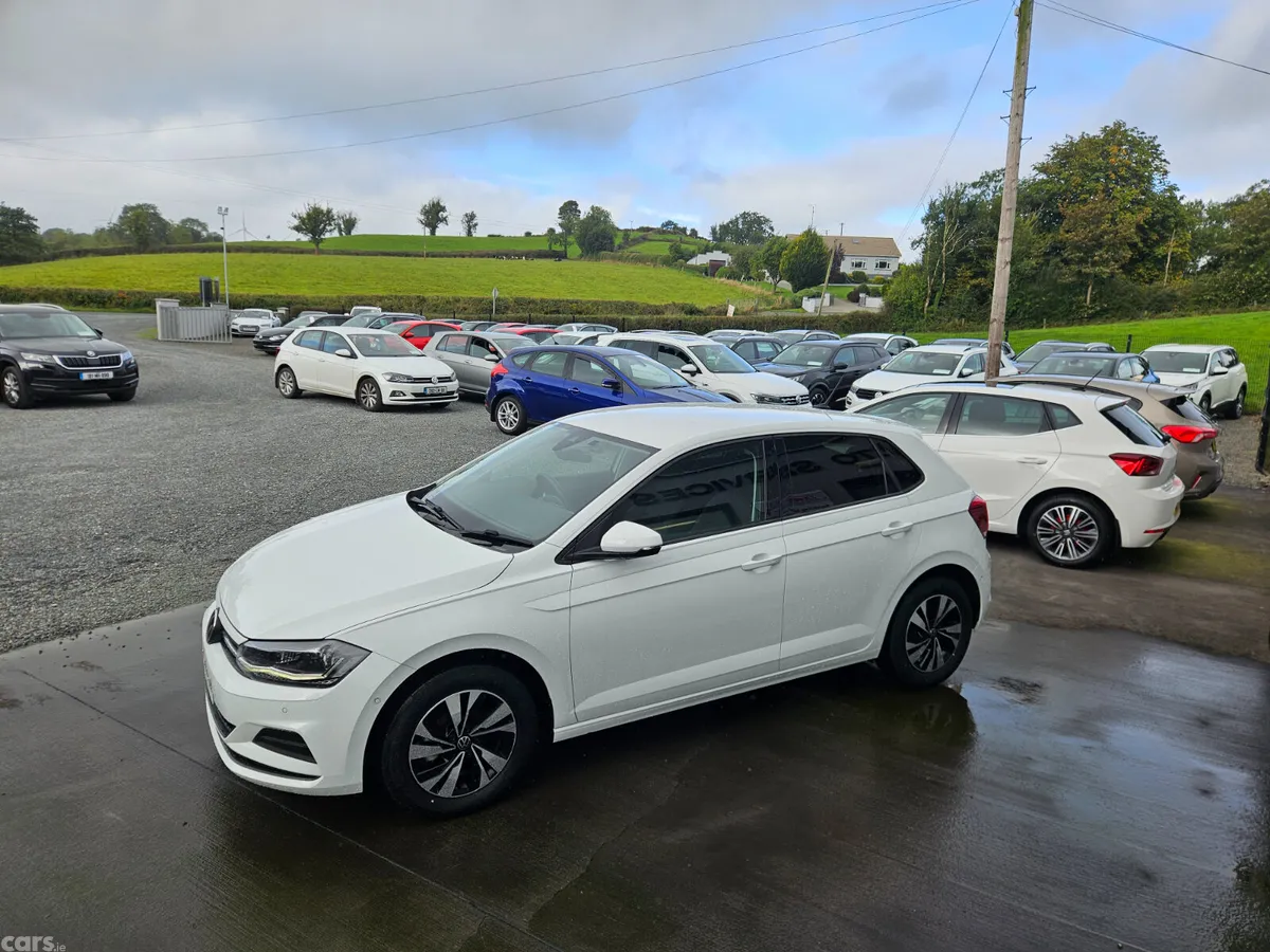 Volkswagen Polo Hatchback, Petrol, 2021, White