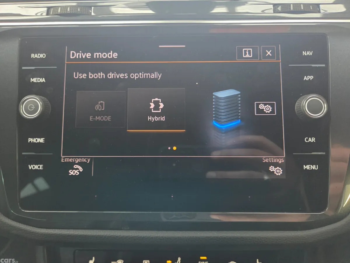 Volkswagen Tiguan Estate, Petrol Hybrid, 2023, Black