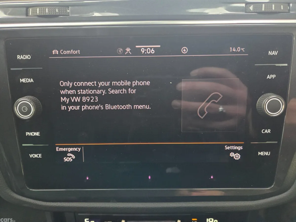 Volkswagen Tiguan Estate, Petrol Hybrid, 2023, Black