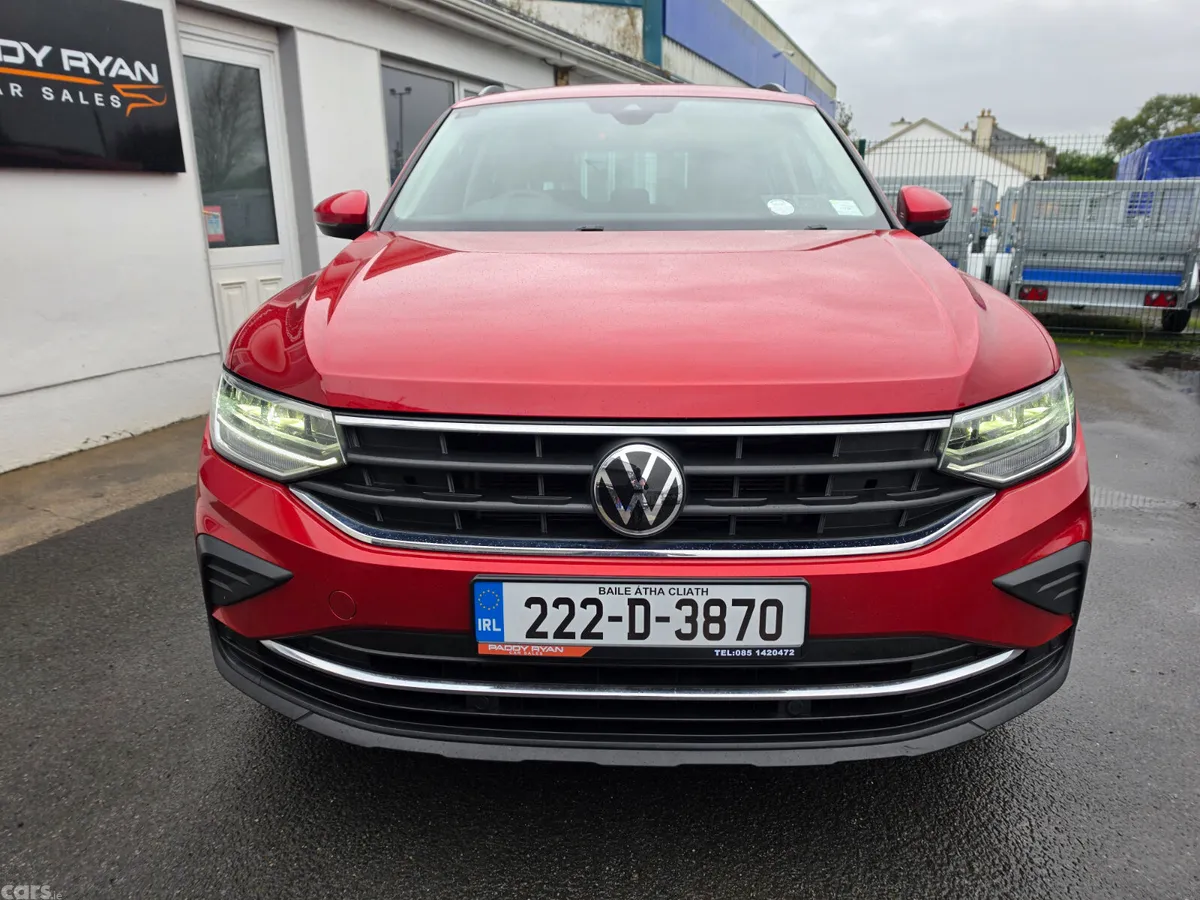 Volkswagen Tiguan SUV, Diesel, 2022, Red
