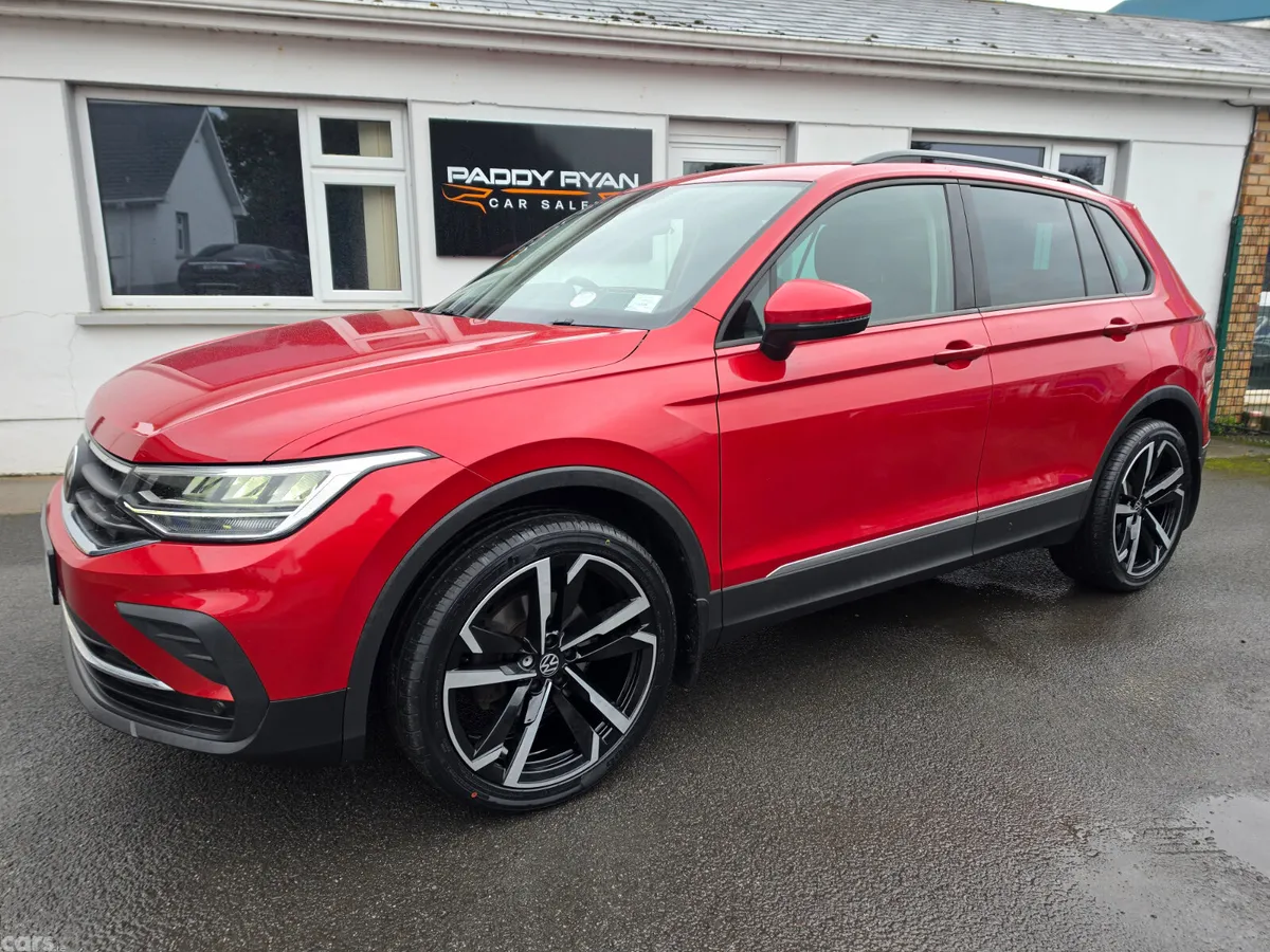 Volkswagen Tiguan SUV, Diesel, 2022, Red