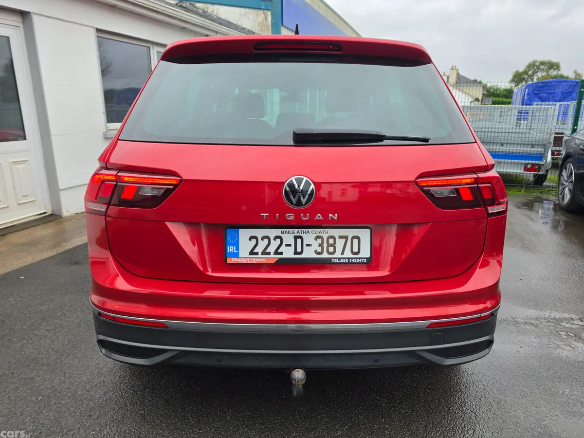 Volkswagen Tiguan SUV, Diesel, 2022, Red