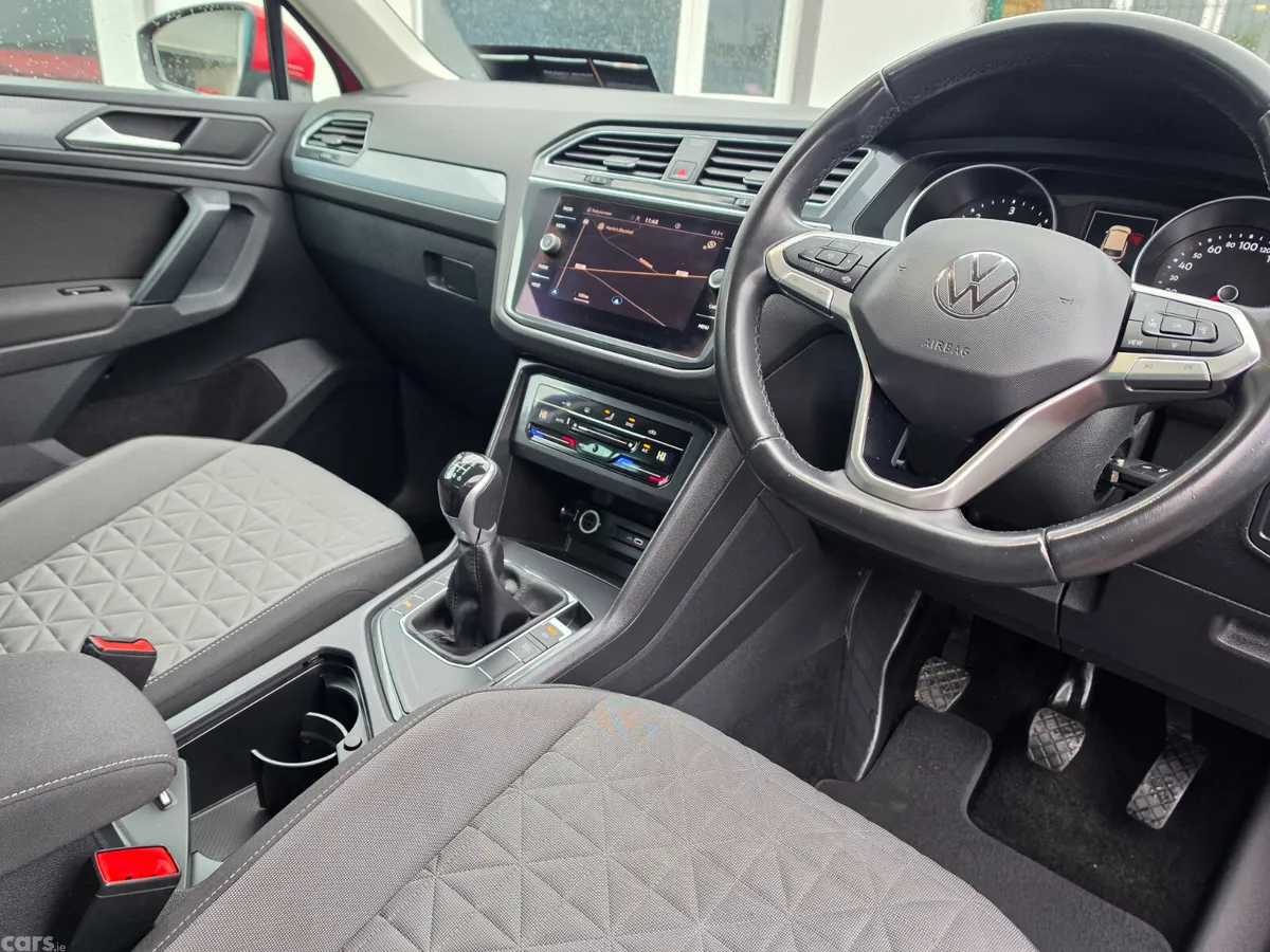 Volkswagen Tiguan SUV, Diesel, 2022, Red