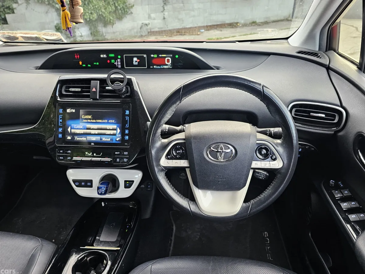 Toyota Prius Hatchback, Petrol Plug-in Hybrid, 2017, Red