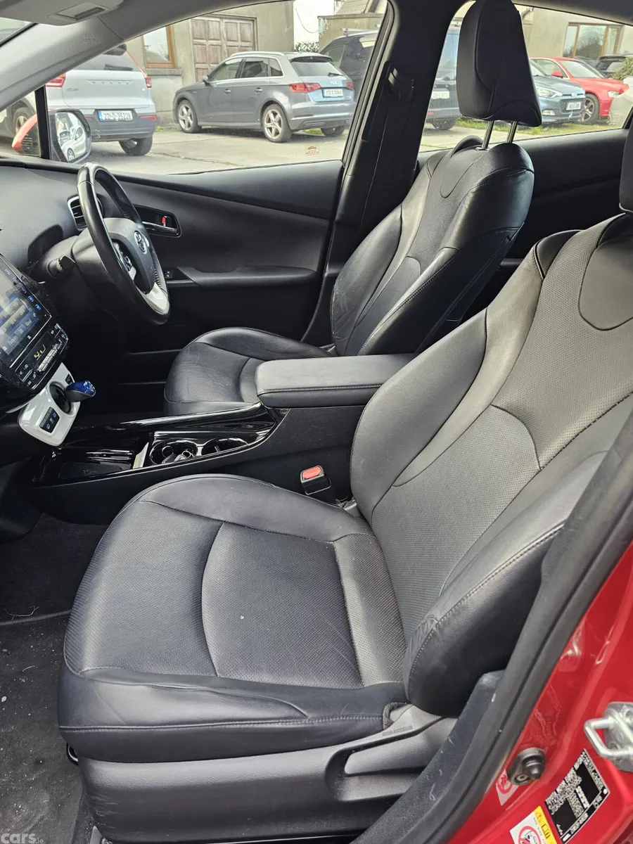 Toyota Prius Hatchback, Petrol Plug-in Hybrid, 2017, Red