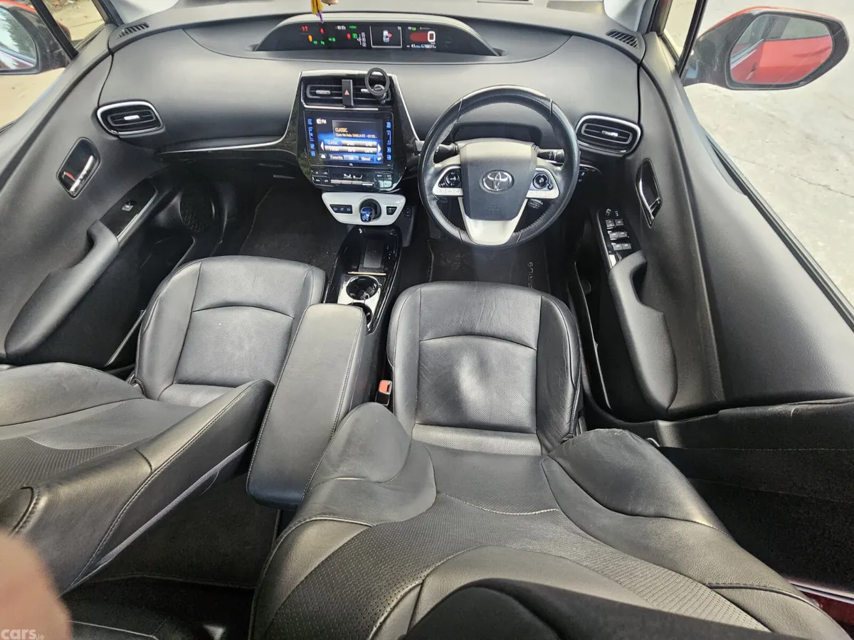 Toyota Prius Hatchback, Petrol Plug-in Hybrid, 2017, Red