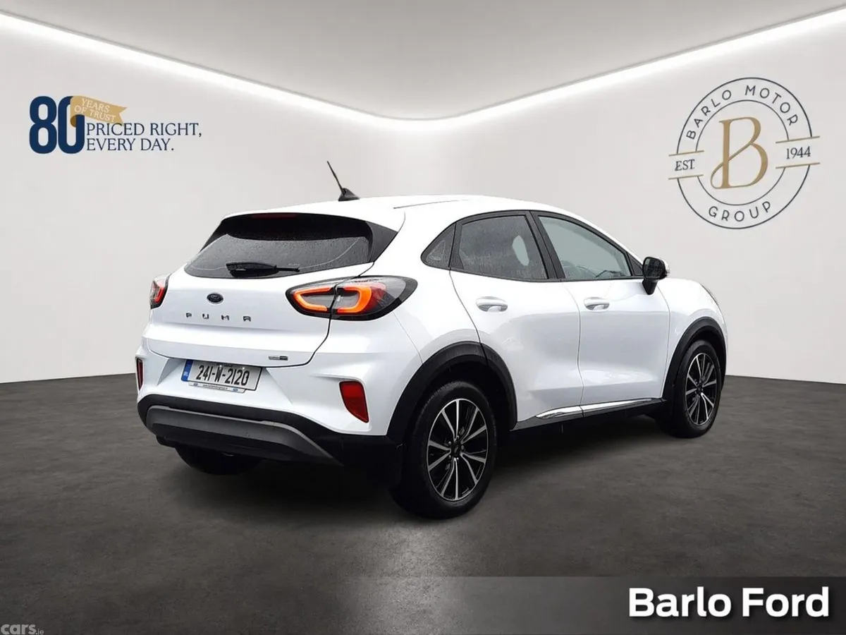 Ford Puma MPV, Petrol Hybrid, 2024, White