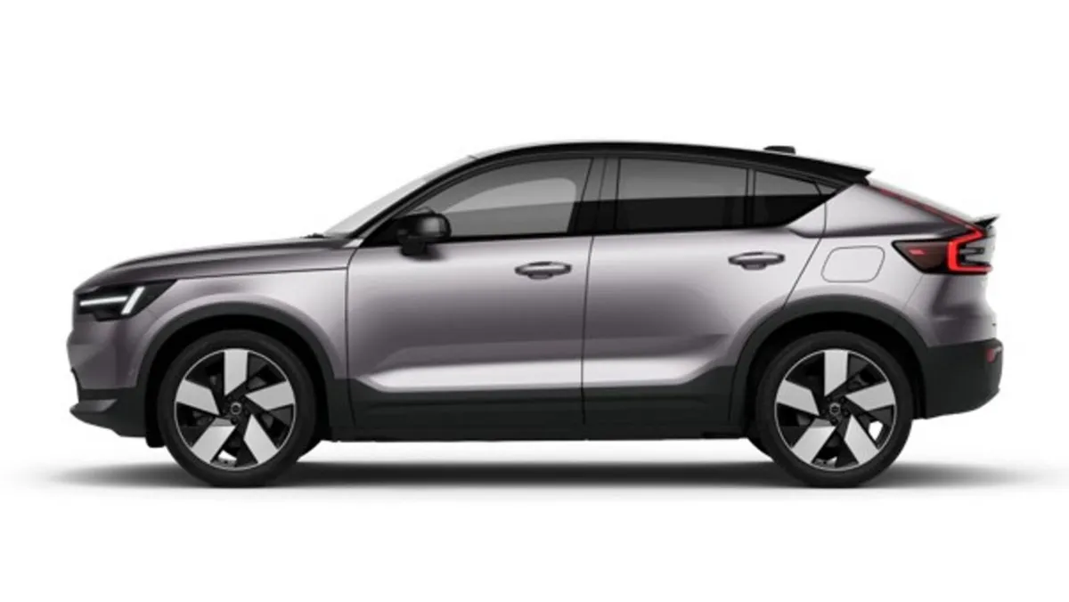 Volvo EC40 SUV, Electric, 2027, Silver