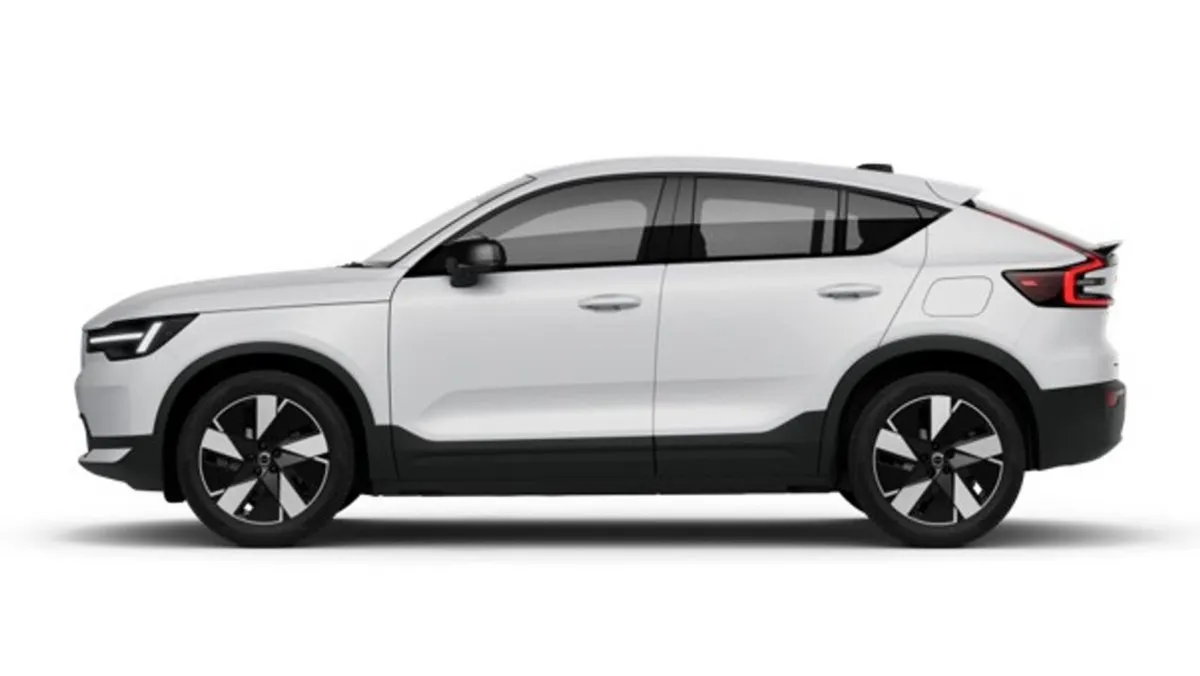 Volvo EC40 SUV, Electric, 2027, White