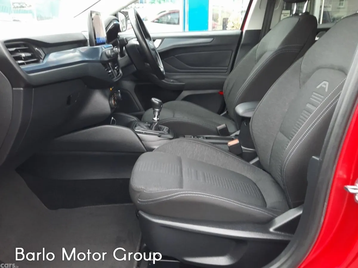 Ford Focus Hatchback, Petrol Hybrid, 2022, Red