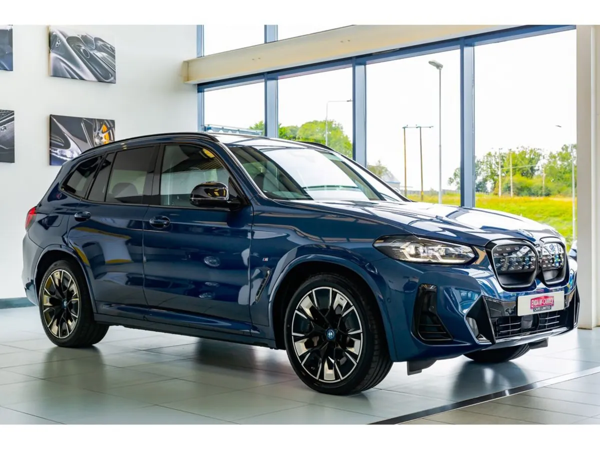 BMW iX3 Estate, Electric, 2022, Blue