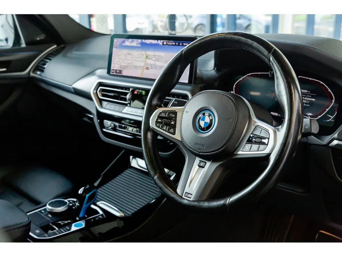 BMW iX3 Estate, Electric, 2022, Blue