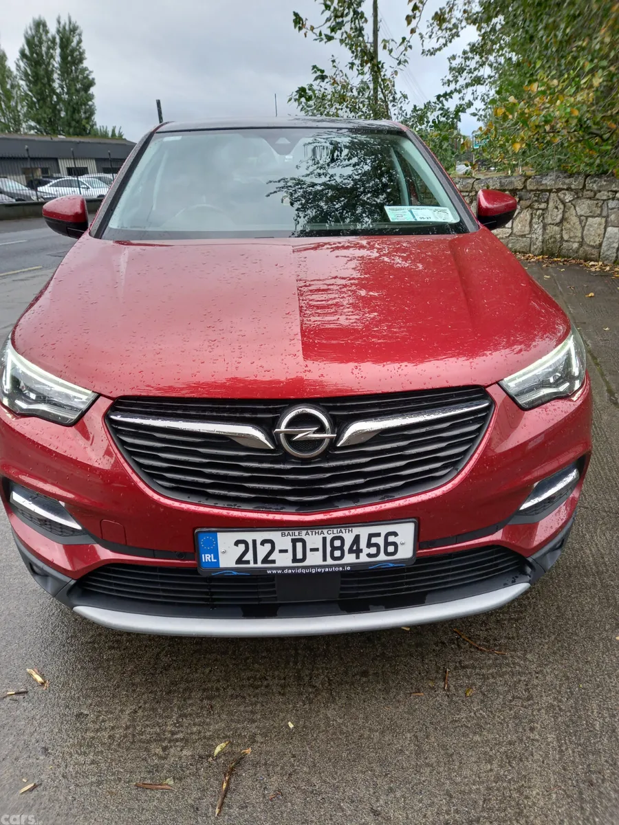 Opel Grandland X SUV, Diesel, 2021, Red