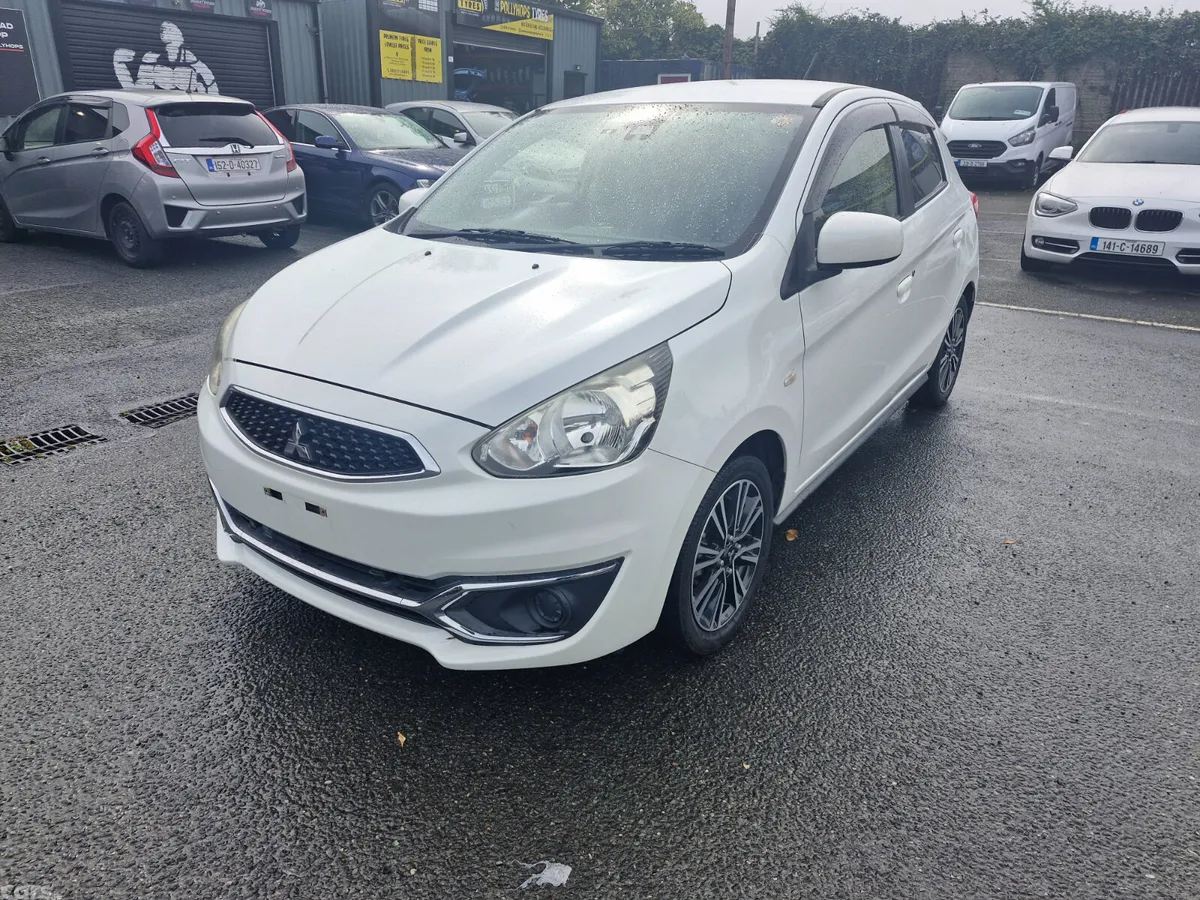 Mitsubishi Mirage Hatchback, Petrol, 2017, White