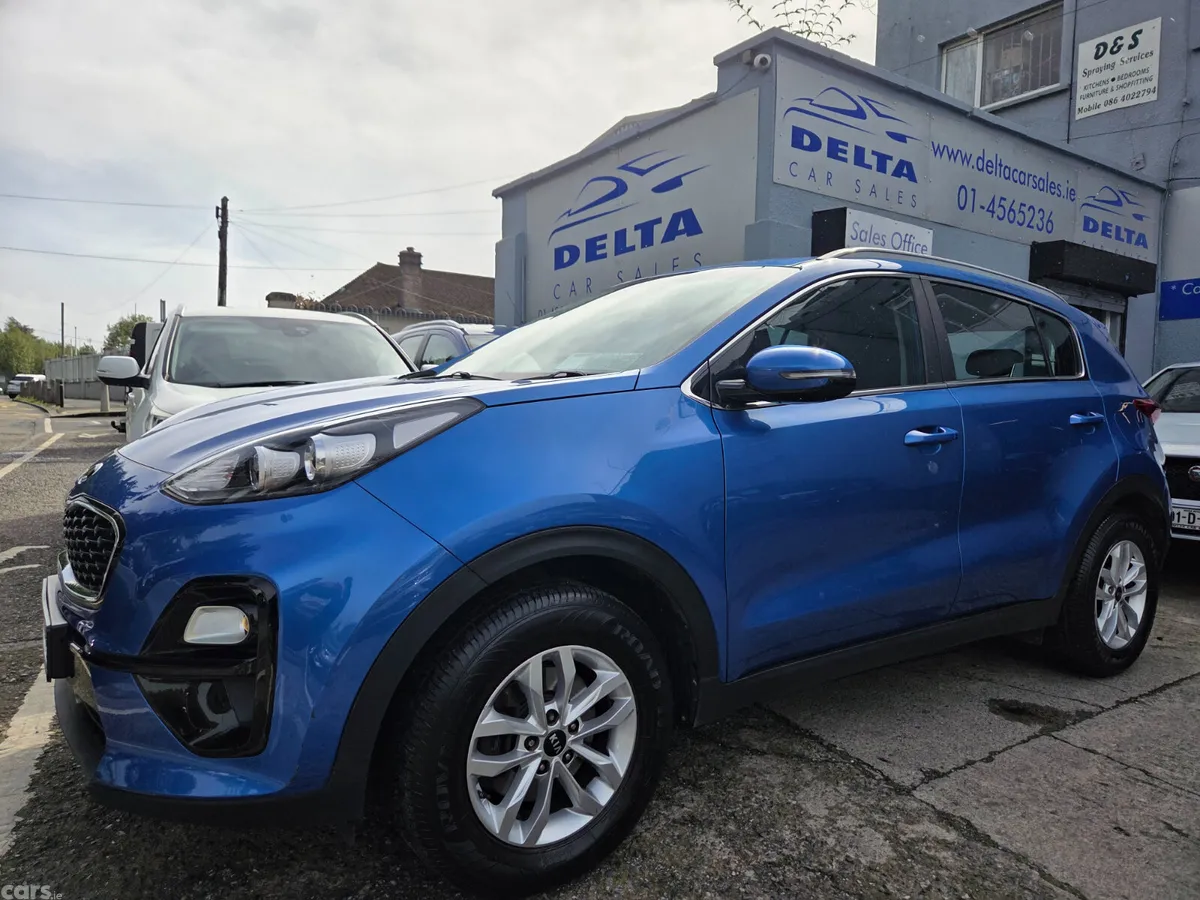 Kia Sportage SUV, Diesel, 2019, Blue