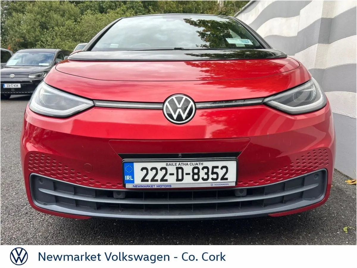 Volkswagen ID.3 Hatchback, Electric, 2022, Red