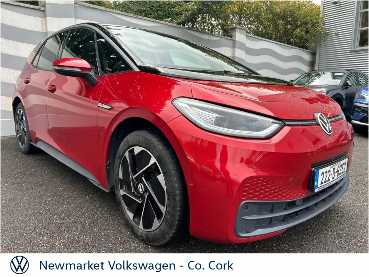 Volkswagen ID.3 Hatchback, Electric, 2022, Red