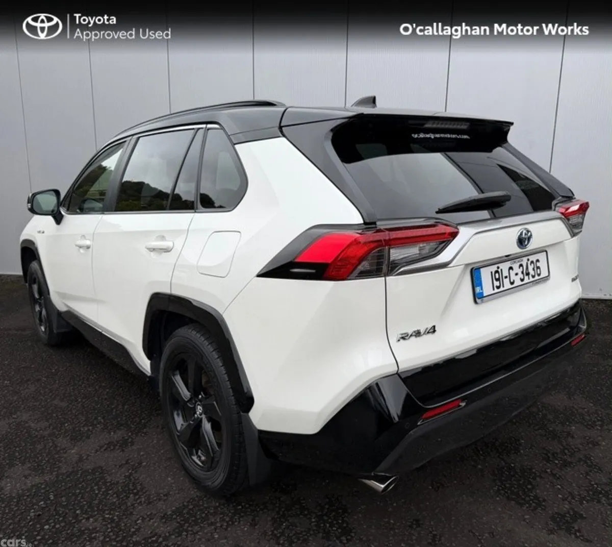 Toyota RAV4 SUV, Petrol Hybrid, 2019, White